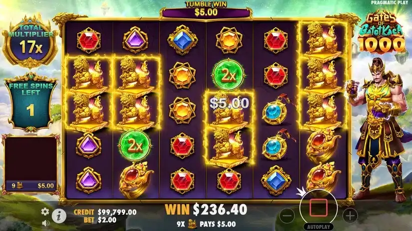 Gates of Gatot Kaca 1000 slot screenshot 