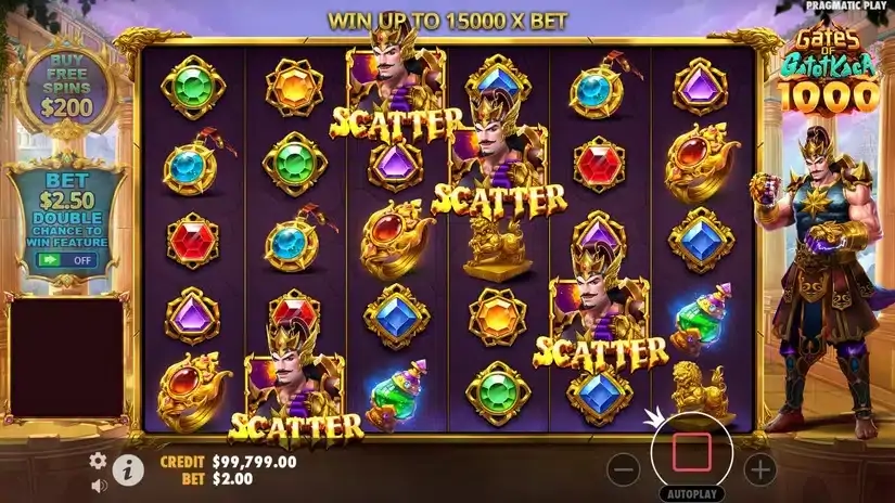 Gates of Gatot Kaca 1000 slot screenshot 3