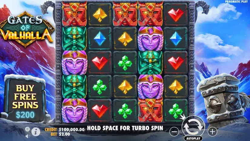 Gates of Valhalla slot screenshot 1