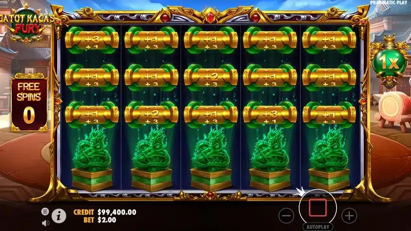 Gatot Kaca’s Fury slot screenshot 4