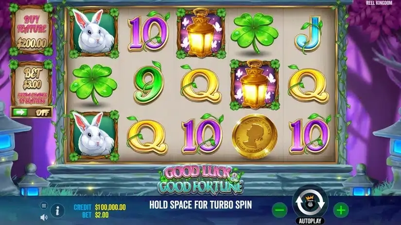 Good Luck & Good Fortune slot screenshot 