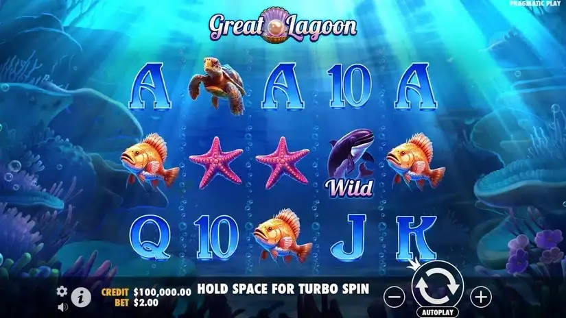 Great Lagoon slot screenshot 