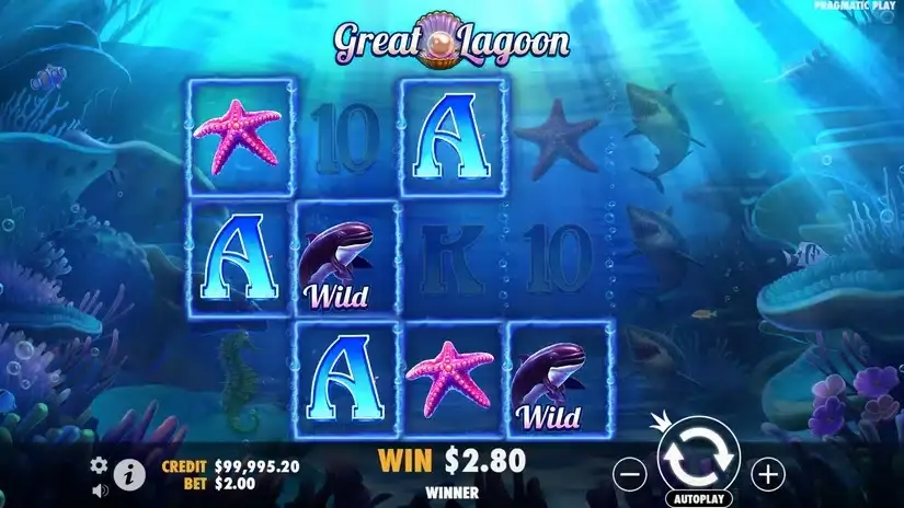 Great Lagoon slot screenshot 3