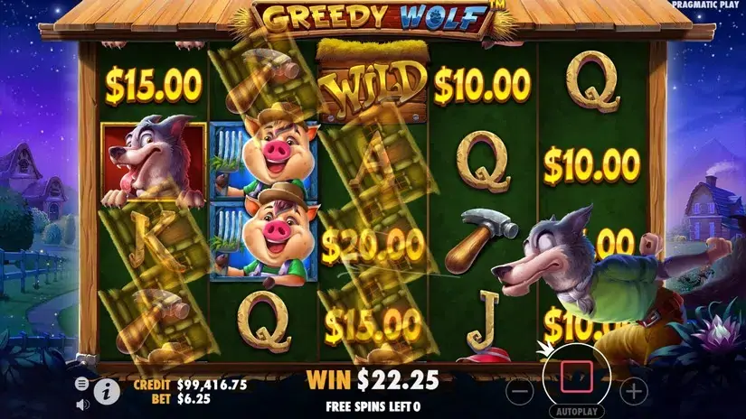 Greedy Wolf slot screenshot 7