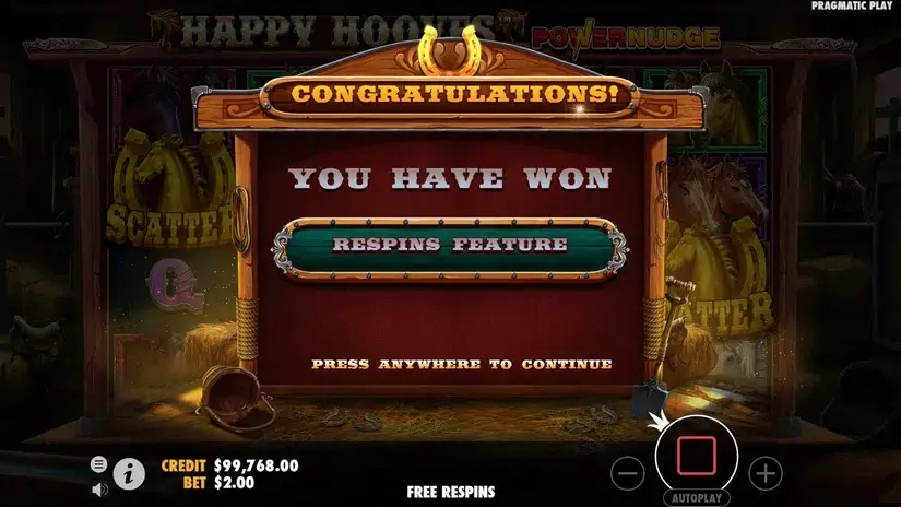 Happy Hooves slot screenshot 4