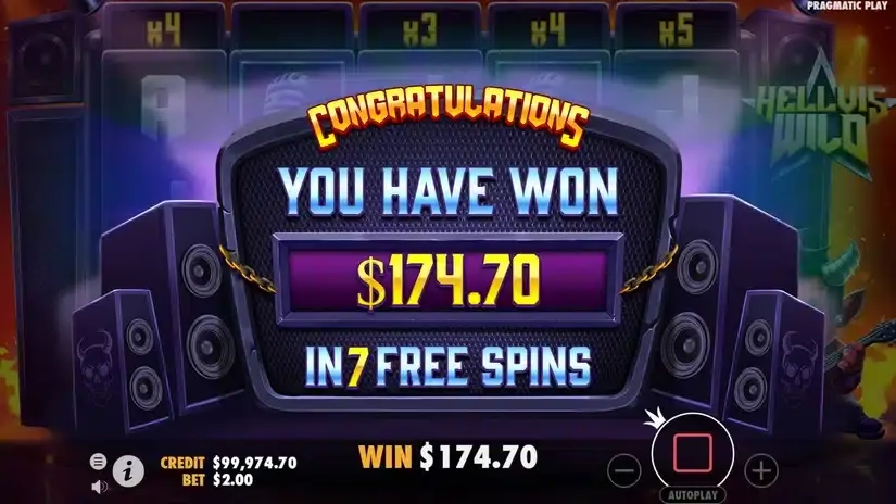 Hellvis Wild slot screenshot 