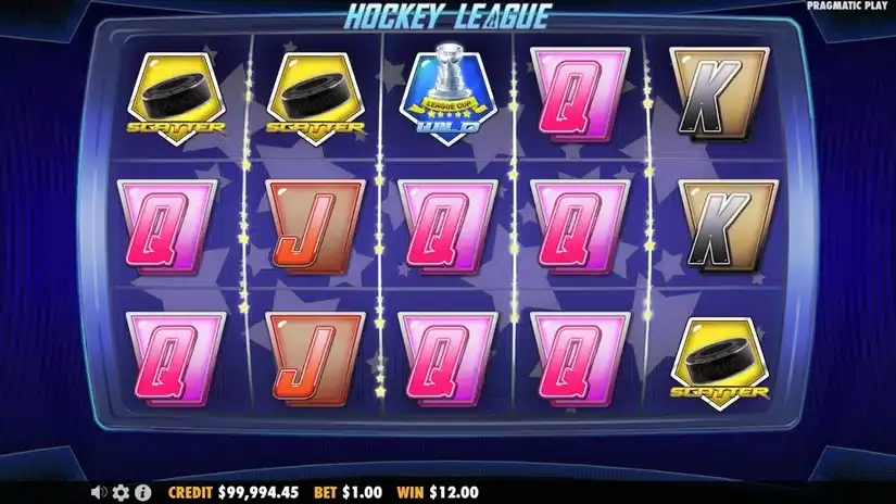 Hockey League slot screenshot 3