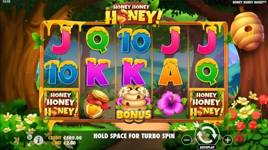 Honey Honey Honey slot screenshot 