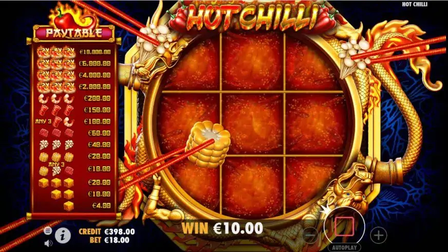 Hot Chilli slot screenshot 3