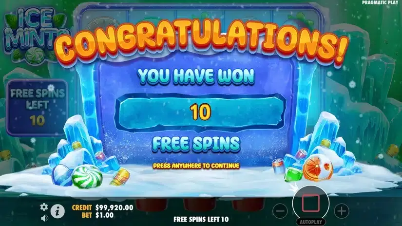 Ice Mints slot screenshot 3