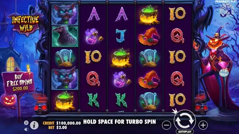 Infective Wild slot screenshot 