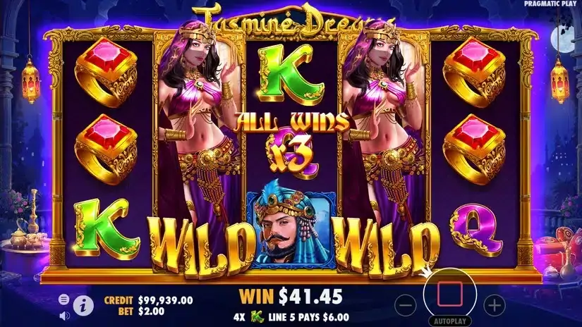 Jasmine Dreams slot screenshot 7