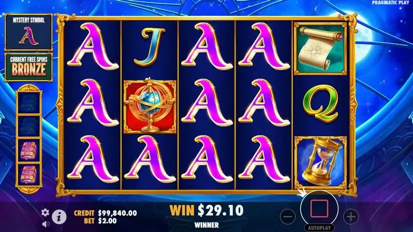 John Hunter and Galileo’s Secrets slot screenshot 4