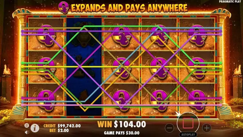 John Hunter and the Book of Tut Respin slot screenshot 9