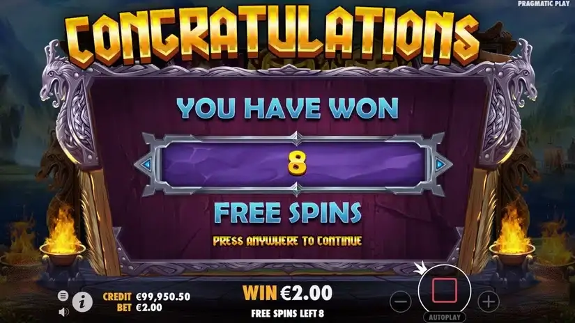 Kingdom of Asgard slot screenshot 6