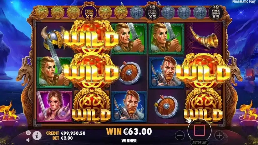 Kingdom of Asgard slot screenshot 8