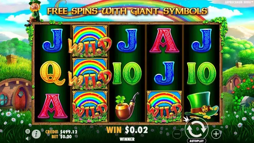 Leprechaun Song slot screenshot 3