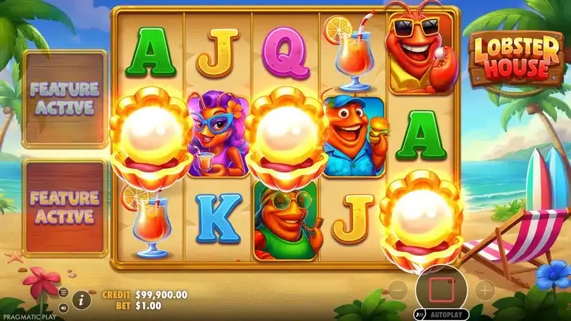 Lobster House slot screenshot 2