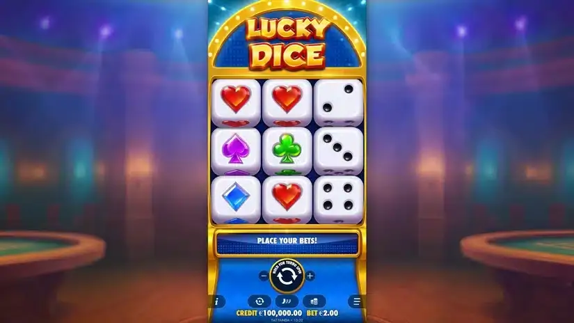 Lucky Dice slot screenshot 