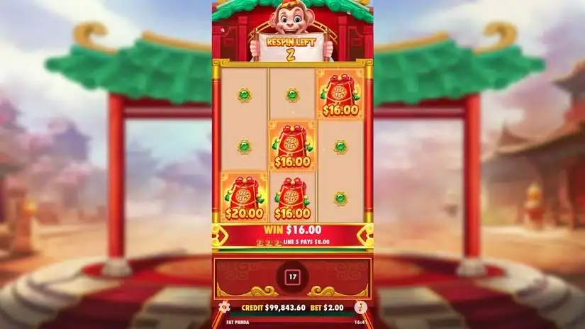 Lucky Monkey slot screenshot 5