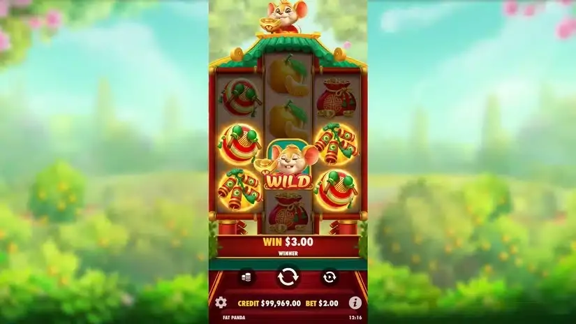 Lucky Mouse slot screenshot 