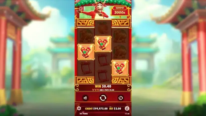 Lucky Ox slot screenshot 3