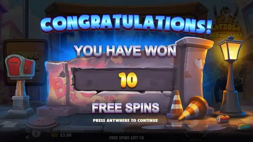 Mafiosa Dead or a Llama slot screenshot 4