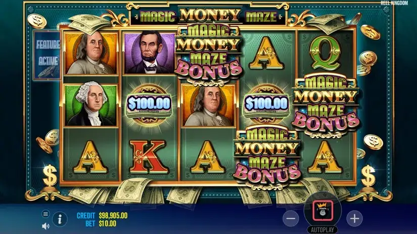 Magic Money Maze slot screenshot 4
