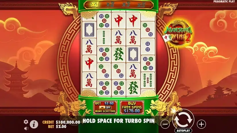 Mahjong Wins 2 slot screenshot 