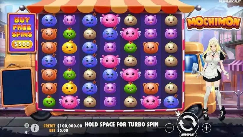 Mochimon slot screenshot 1