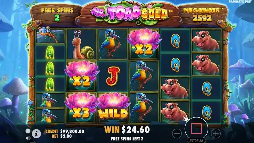 Mr Toad Gold Megaways slot screenshot 4