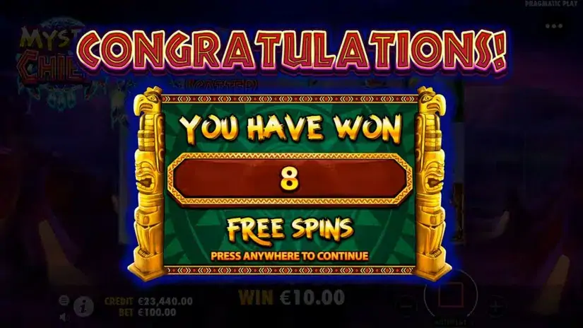 Mystic Chief slot screenshot 5