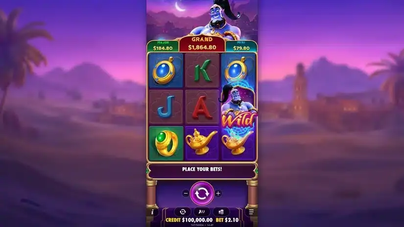 Mystic Wishes slot screenshot 