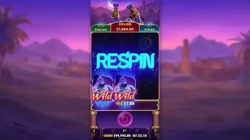 Mystic Wishes slot screenshot 3