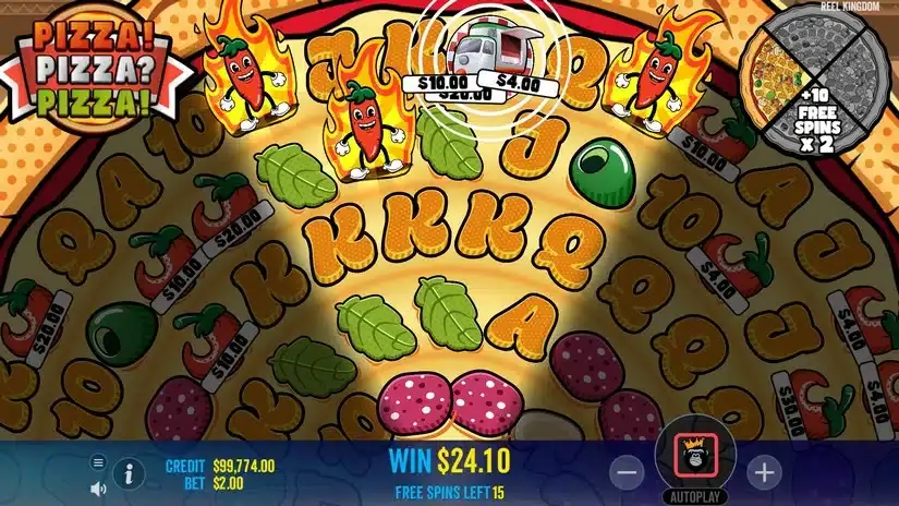 PIZZA! PIZZA? PIZZA! slot screenshot 5