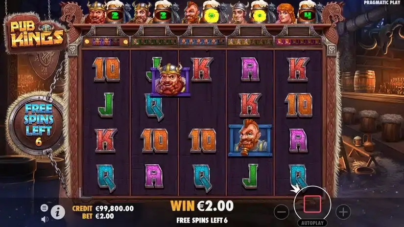 Pub Kings slot screenshot 4