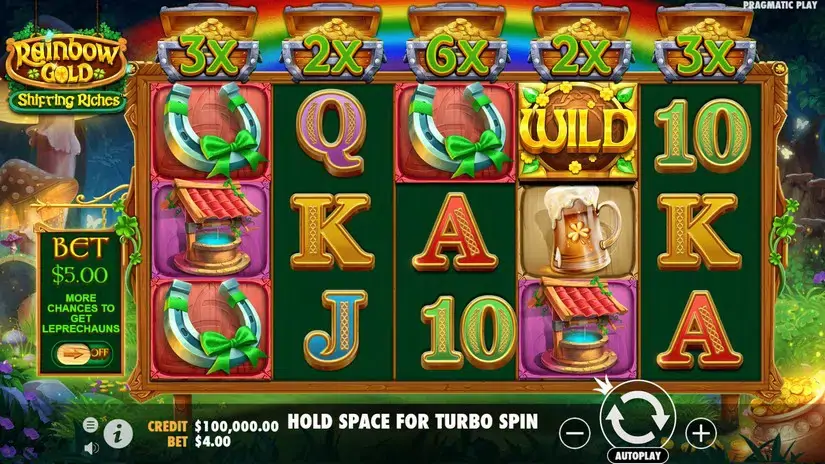 Rainbow Gold slot screenshot 1