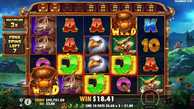 Release the Bison slot screenshot 5