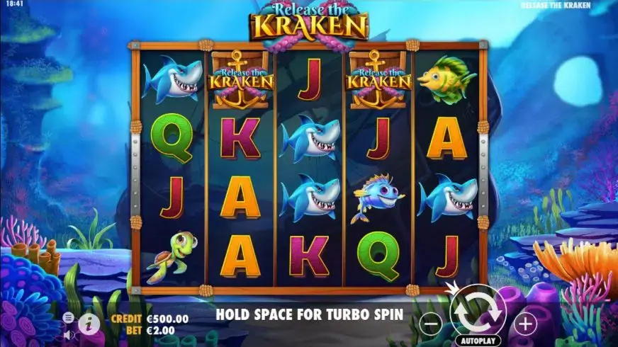 Release the Kraken slot screenshot 