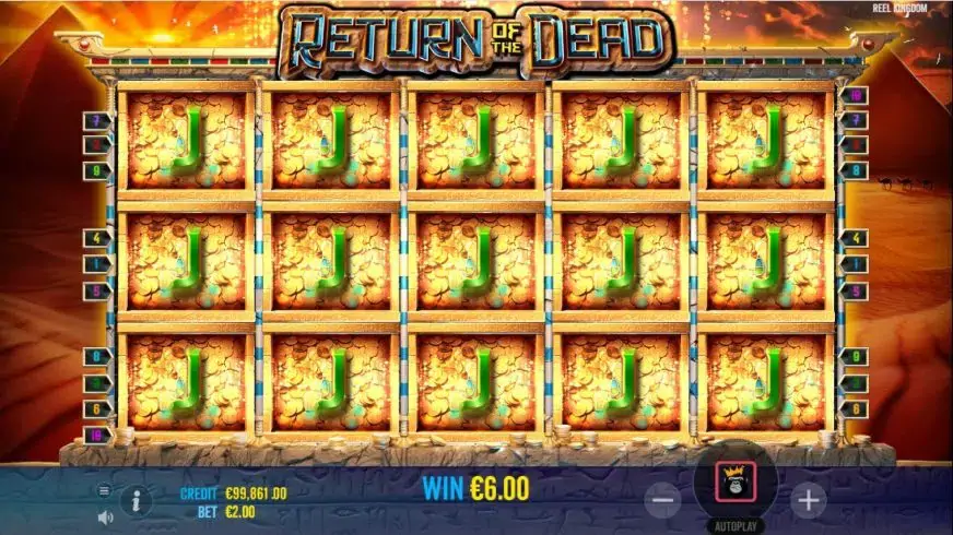Return of the Dead slot screenshot 