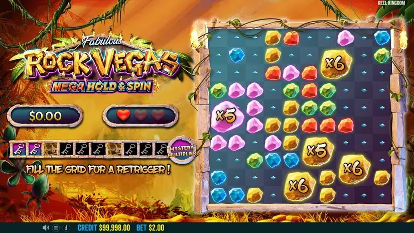 Rock Vegas slot screenshot 5