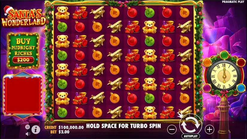 Santa’s Wonderland slot screenshot 