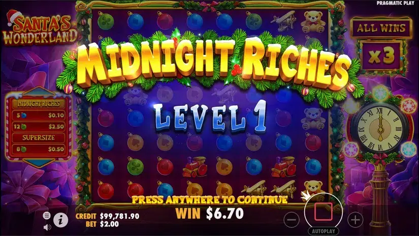 Santa’s Wonderland slot screenshot 7