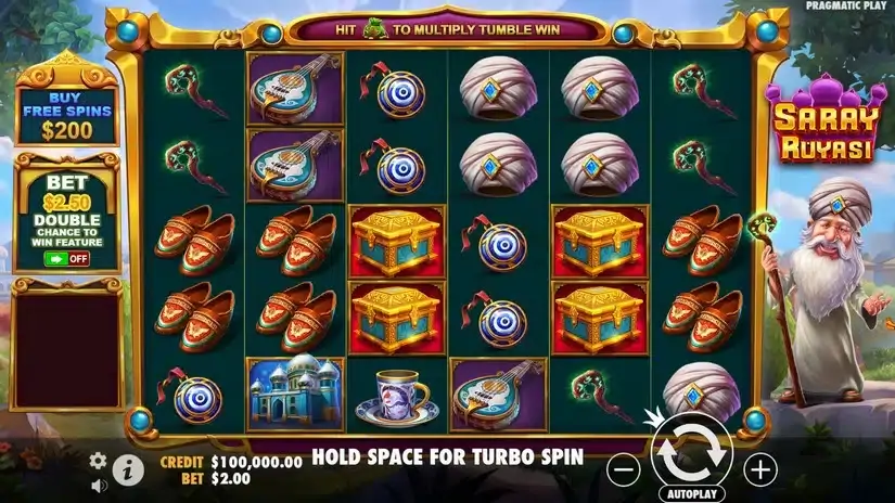 Saray Ruyasi slot screenshot 