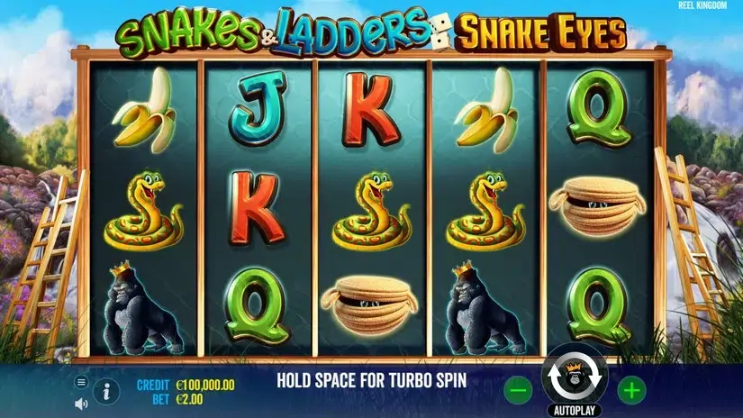 Snakes & Ladders Snake Eyes slot screenshot 1