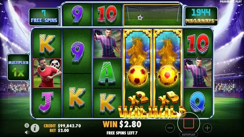 Spin & Score Megaways slot screenshot 