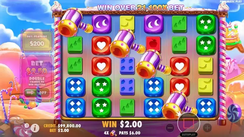 Sweet Bonanza Dice slot screenshot 3