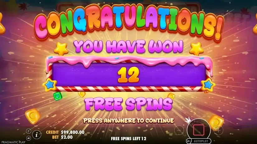 Sweet Craze slot screenshot 3
