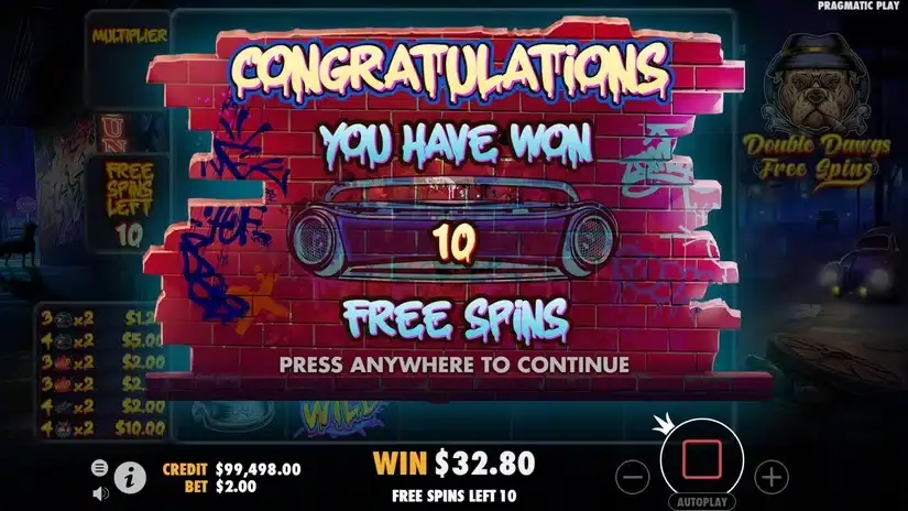 The Big Dawgs slot screenshot 4