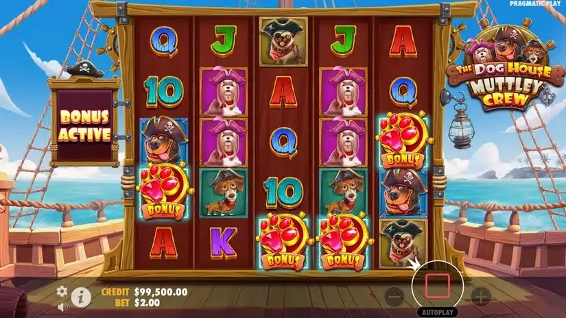 The Dog House – Muttley Crew slot screenshot 2